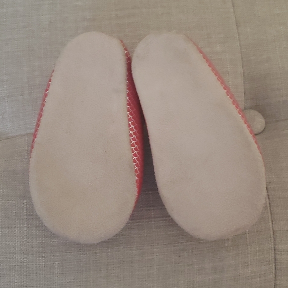 Red & Silver Infant Soft-bottom- Size 6-12 months - Picture 3 of 3